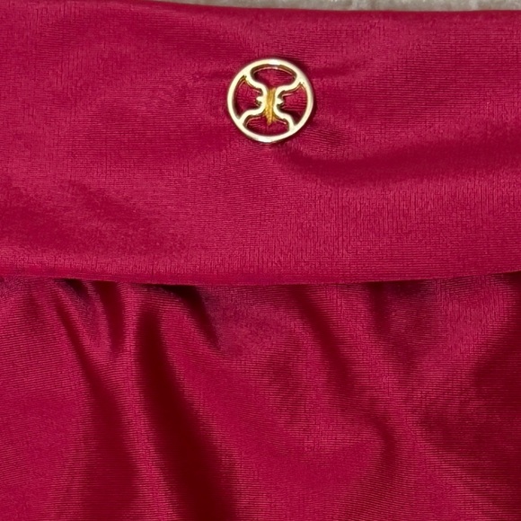 VIX Paula Hermanny Bia Red Bikini Bottoms Womens Brazilian Size L - Picture 3 of 9